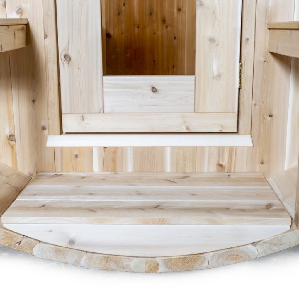 Elegant Tempered Glass Door